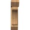 Ekena Millwork Legacy Slat Rough Sawn Bracket w/ Offset Brace, Western Red Cedar, 8"W x 28"D x 32"H BKT0806X28X32LEC06RWR - alternate 3